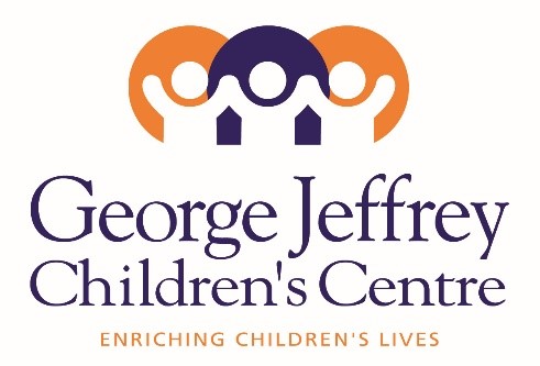 Logo for the George Jeffrey Children's Centre Logo for the George Jeffrey Children's Centre