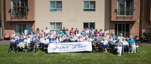 Jasper Place Jasper Place Tenants outside