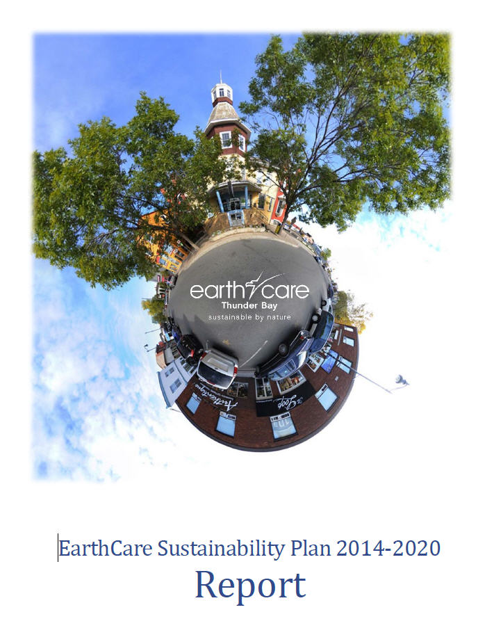 EarthCare 2020 Annual Report Cover of the EarthCare 2020 Annual Report